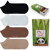 GOST LİRİA - Kadın Bambu Patik Çorap – 4’lü Karışık Renk - 36 - 40 - Çok Renkli