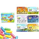 Gosu Toys Magic Capsule Creatures - Her biri 12 Kapsül ile 6 Tema Paketi - Çiftlik, Deniz, Tek Boynuzlu Atlar, Dinozorlar, Safari, Araçlar - Suya Yerleştirin ve Büyümelerini İzleyin (6'lı Paket (Her