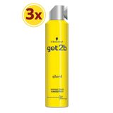 Got2B Maksimum Tutucu Saç Spreyi 300 ml 3 Adet