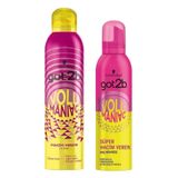 Got2B Schwarzkopf Volumaniac Saç Sprey ve Saç Köpüğü 2'li Set