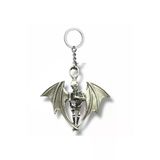 Gothic Kanatlı İskelet Figürlü Unisex Anahtarlık – Gotik Ve Karizmatik Stil Aksesuarı