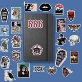 Gothic Sticker Paketi/Bullet Journal Defter Çıkartma Ajanda Laptop Etiket