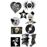 Gotik Sticker Telefon Laptop Notebook Tablet Defter Matara Stiker Etiket ST1578