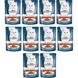 Gourmet 10x85 gr Perle Izgara Sığır Kedi Konservesi