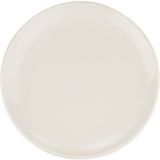 Gourmet 23 cm Düz Tabak 6 Adet GRM23DZ - Kırık Beyaz