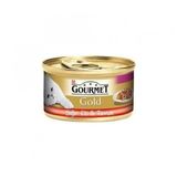 Gourmet 24x85 gr Gold Çifte Lezzet Sığır Etli ve Tavuklu Kedi Konservesi