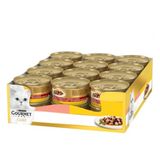 Gourmet 24x85 gr Parça Etli Yaş Gold Somonlu Ve Tavuk Etli Kedi Konservesi