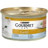 Gourmet 24x85 gr Purina Kıyılmış Ton Balıklı Yetişkin Kedi Konservesi