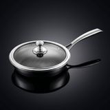 Gourmet 3Ply Indüksiyon Tabanlı Çelik Tava 24 Cm