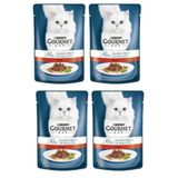 Gourmet 4x85 gr Purina Perle Izgara Sığır Kedi Konservesi