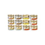 Gourmet 85 gr 12 Adet Karışık Ekonomik Paket Yetişkin Kedi Konserve Maması
