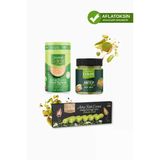 Gourmet Çelebi Antep Fıstığı Ezmesi 200 Gr - Sargılı Ezme 200 Gr - Fıstıklı Dibek Kahvesi Avantaj Paket 3'Lü