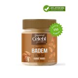Gourmet Çelebi Badem Ezmesi 200gr - Kahvaltılık Sürülebilir Badem Ezmesi (%50 Gerçek Badem Oranı)