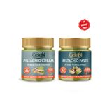 Gourmet Çelebi Şeker İlavesiz Antep Fıstık Ezmesi 200 Gr - Şekersiz Antep Fıstık Kreması 200 Gr 2'li Set (200 Gr x 2)