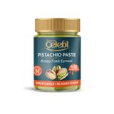Gourmet Çelebi Şeker İlavesiz Antep Fıstık Ezmesi 320 Gr - Şekersiz Gerçek Antep Fıstığı Ezmesi