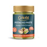 Gourmet Çelebi Şekersiz Sürülebilir Antep Fıstık Ezmesi, 320 gr,%50 Fıstık İçerikli