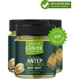 Gourmet Çelebi Sürülebilir Antep Fıstık Ezmesi 3'lü Paket - 200 gr x 3 Adet