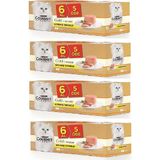 Gourmet Gold 4 Kutu(24 Adet) Kıyılmış Tavuklu Kedi Konserve 85 gr