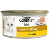 Gourmet Gold 6x85 gr Tavuk Etli Kıyılmış Kedi Maması