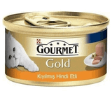 Gourmet Gold 85x24 gr Kıyılmış Hindili Kedi Konservesi