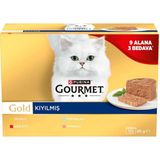 Gourmet Gold Box Kıyılmış Seri Kedi Yaş Maması 85 Gr x 12 Adet ( 12 Al 9 Öde)