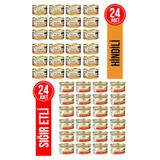 Gourmet Gold Hindili 24x85 gr Kedi Konservesi + Sığır Etli 24x85 gr Kedi Konservesi