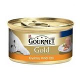 Gourmet Gold Kıyılmış Hindi Etli 12x85 GR Kedi Konserve