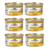 Gourmet Gold Kıyılmış Hindili 85x6 gr Kedi Konservesi