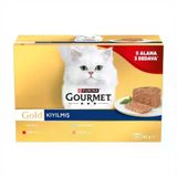 Gourmet Gold Kıyılmış Karışık Çeşitli Yetişkin Kedi Konservesi 85 Gr 12 Al 9 Öde