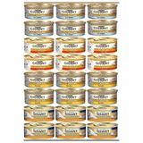 Gourmet Gold Kıyılmış Karışık Kedi Konserve Maması, 85 gr, 24'lü Paket