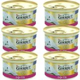 Gourmet Gold Kıyılmış Sığır Etli 6x85 gr Kedi Konserve Maması