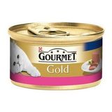 Gourmet Gold Kıyılmış Sığır Etli Konserve Yetişkin 12x85 gr Kedi Maması