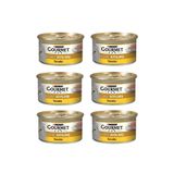 Gourmet Gold Kıyılmış Tavuklu 85 gr 6 Adet Kedi Konservesi