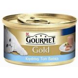Gourmet Gold Kıyılmış Ton Balıklı 48x85 gr Kedi Konserve