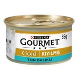 Gourmet Gold Kıyılmış Ton Balıklı Yaş 4x85 gr Kedi Maması
