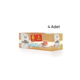 Gourmet Gold Kıyılmış Ton Balıklı Yetişkin Kedi Konserve Maması, 6 Al 5 Öde, 8 x 85 g