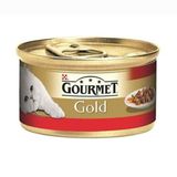 Gourmet Gold Parça Etli Sığır Etli 6x85 gr Köpek Konserve