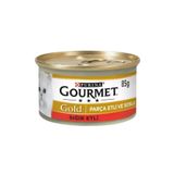 Gourmet Gold Parça Etli Sığır Etli 85 gr Kedi Konserve Maması