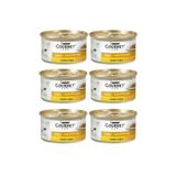 Gourmet Gold Parça Etli Soslu Tavuklu Ciğerli 6x85 gr Yetişkin Kedi Konservesi