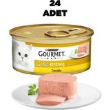 Gourmet Gold Premium Kıyılmış Tavuk Etli Kedi Konservesi 85 gr Lezzetli Mama