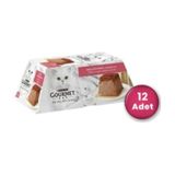 Gourmet Gold Revelations 2x57 gr 12 Adet Somon Balıklı Etli Ezme Konserve Kedi Maması