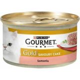 Gourmet Gold Savoury Cake Somon 12x85 gr Kedi Konserve