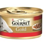Gourmet Gold Sığır Etli 2x85 gr Kedi Konserve