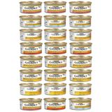 Gourmet Karışık Kıyılmış Ve Parça Etli Karışık Konserve Yetişkin Kedi Yaş Maması 24 Adet X 85 Gr