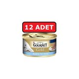 Gourmet Kıyılmış Ton Balıklı 12x85 gr Kedi Konserve Yaş Maması