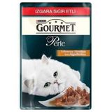 Gourmet Perle Izgara Sığır Etli 24x85 gr Kedi Maması Pouch