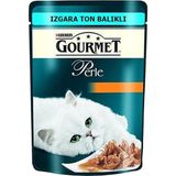 Gourmet Perle Izgara Ton Balıklı 85 gr Tüm Irklar İçin Yetişkin Konserve Kedi Yaş Maması