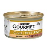 Gourmet Purina Parça Etli Hindi ve Ördekli Yetişkin 24 x 85 gr Kedi Maması