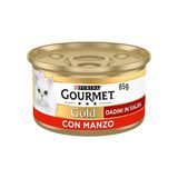 Gourmet Sığır Etli Yaş Kedi Maması 85 Gr