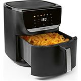 Gourmetmaxx Airgenius Sıcak Hava Fritözü - 7,5 L Airfryer | & 7 Programlı Fritöz | Mini Fırın - Az Yağlı Kızartma Için Maks. 7 Kişi | Renkli Ekranlı Sıcak Hava Fritözü, LED Dokunmatik Ekran